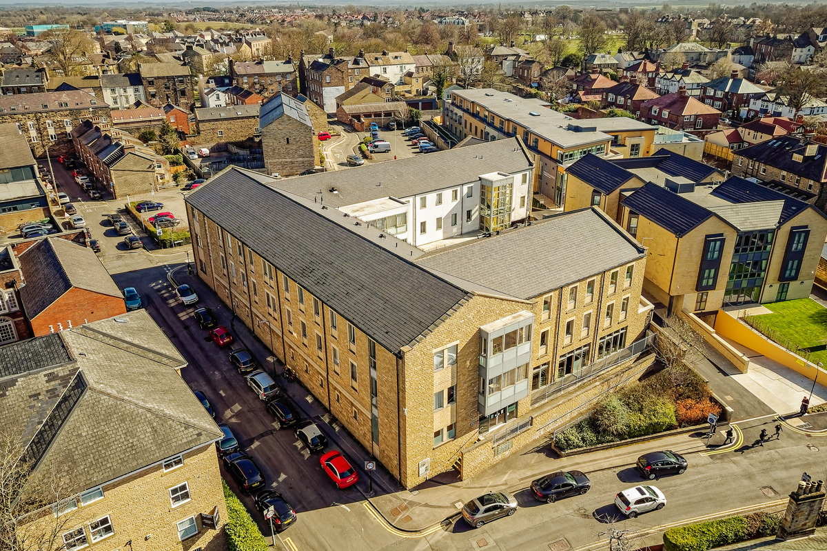  OneWellness aerial photography in Harrogate 